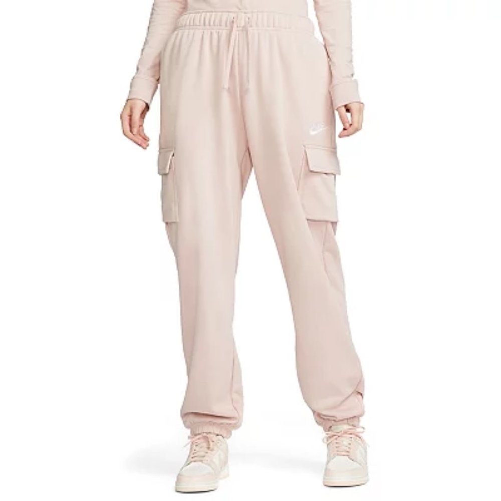Oversized Pink Nike Sweatpants